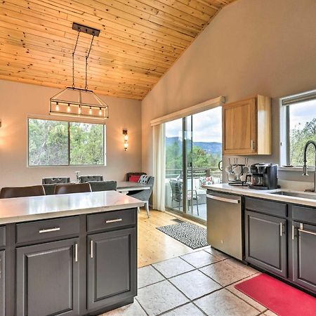 Elkwood Lodge Star Valley Cabin With Hot Tub Payson Exteriör bild