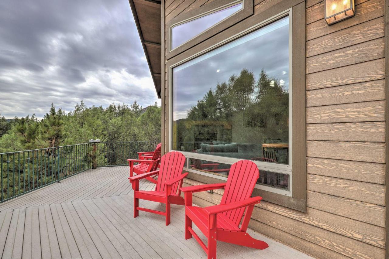 Elkwood Lodge Star Valley Cabin With Hot Tub Payson Exteriör bild