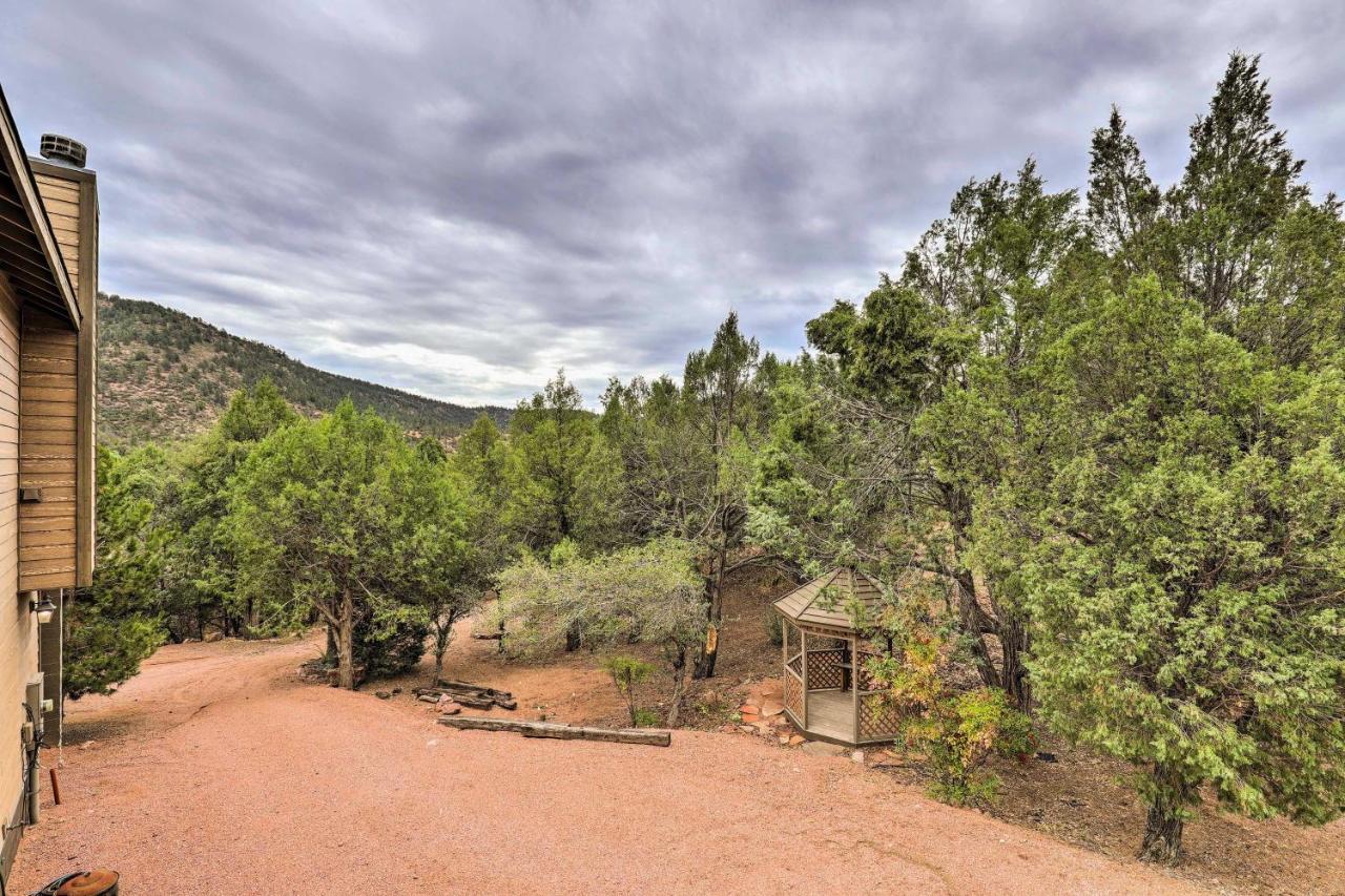 Elkwood Lodge Star Valley Cabin With Hot Tub Payson Exteriör bild