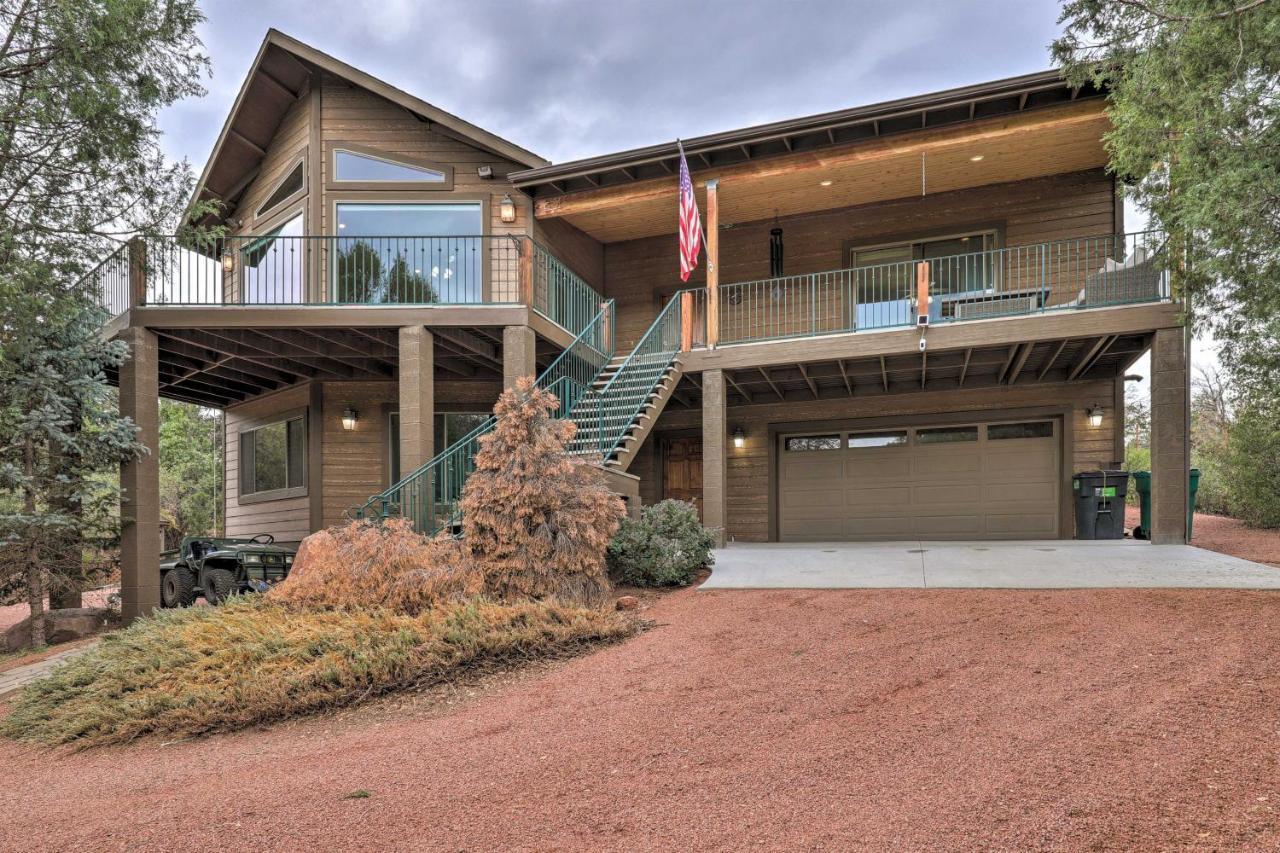 Elkwood Lodge Star Valley Cabin With Hot Tub Payson Exteriör bild