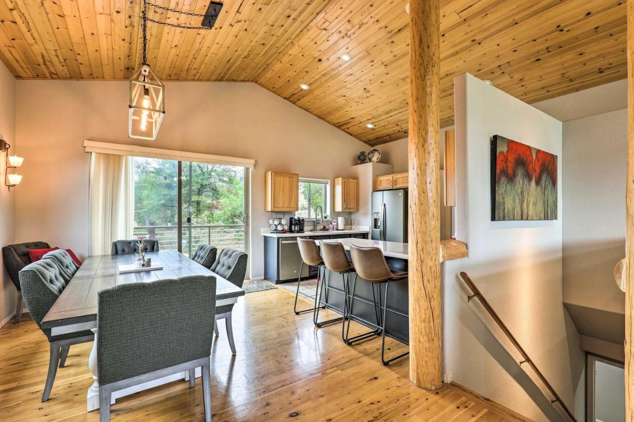 Elkwood Lodge Star Valley Cabin With Hot Tub Payson Exteriör bild