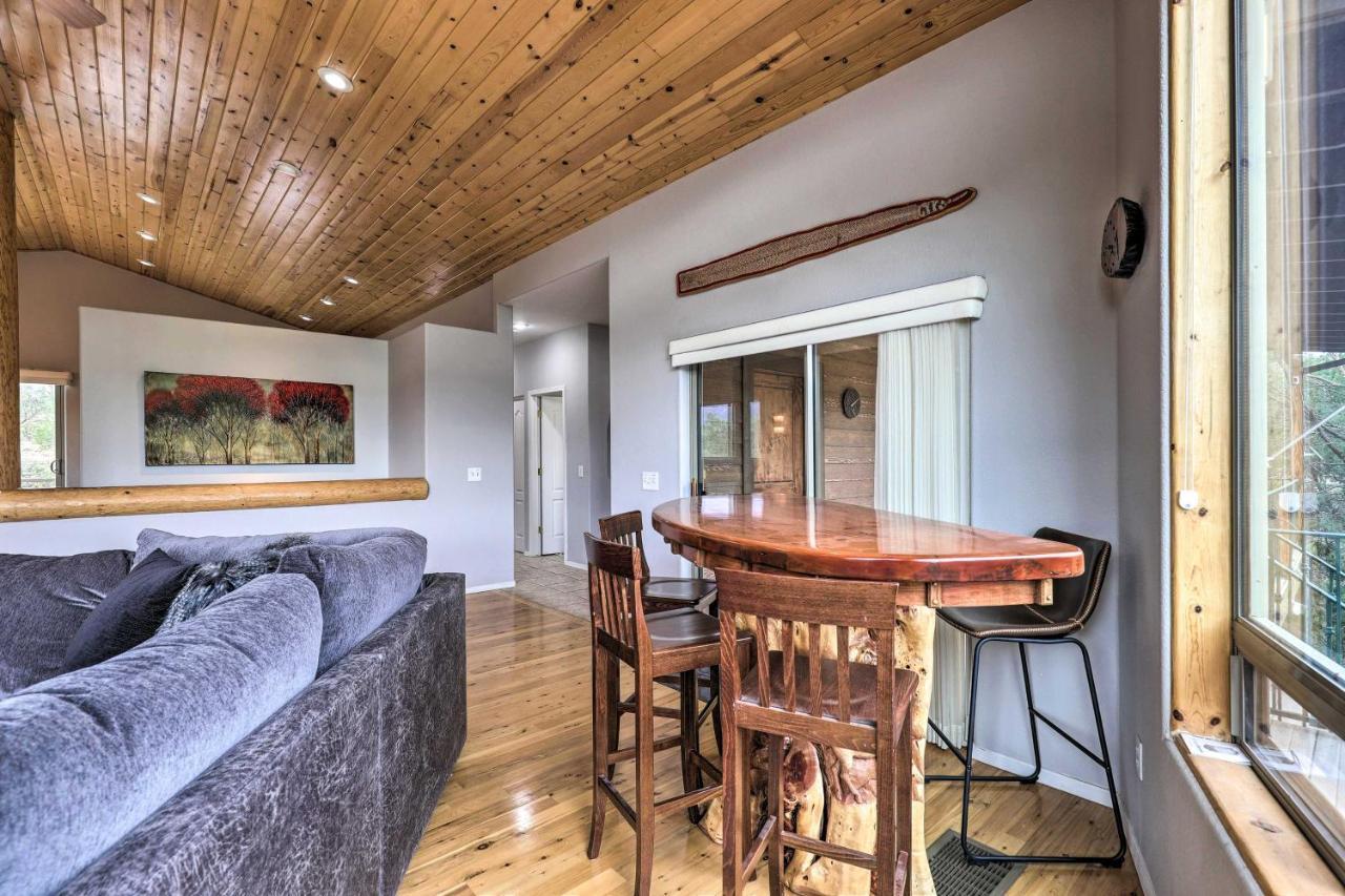 Elkwood Lodge Star Valley Cabin With Hot Tub Payson Exteriör bild